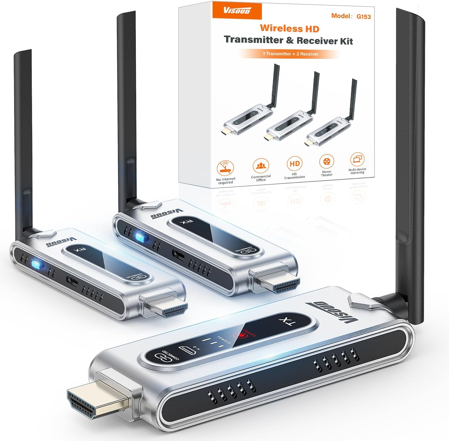 Wireless Hdmi Receiver For Projector - 무선 HDMI 송신기 및 LCD 디스플레이가