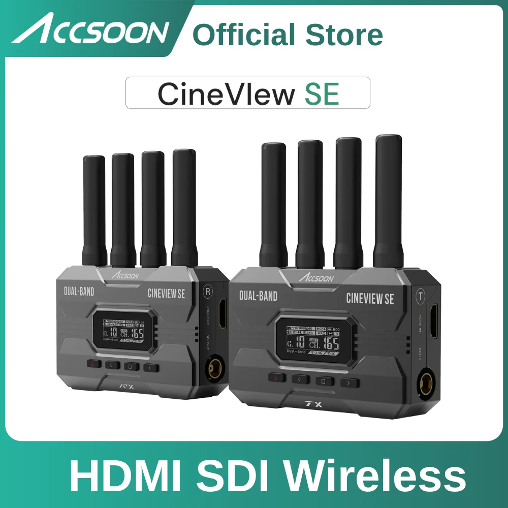 Wireless Sdi Transmitter Video 1000Ft - 액스슨 시네뷰 SE HDMI 무선 송신기