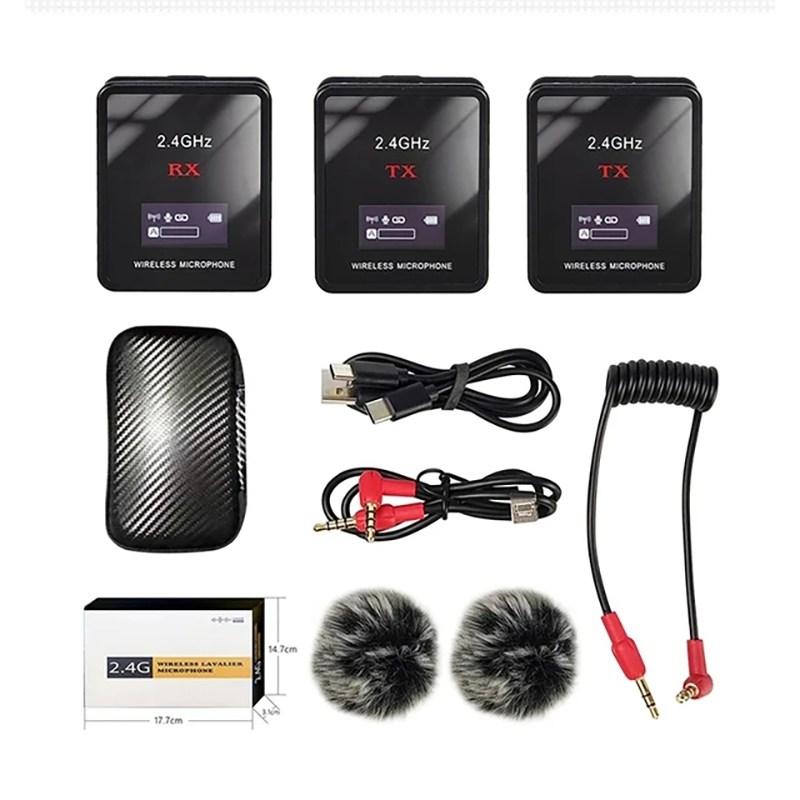 Wireless Video Transmitter For Camera Dslr - 새로운 무선 라발리에 마이크 휴대용 오디오