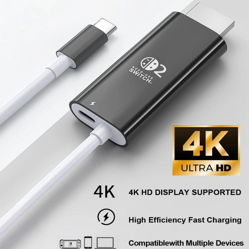 Hdmi Matrix Switch 4X4 4K 60Hz - 닌텐도 스위치 2용 도킹 스테이션, 4K