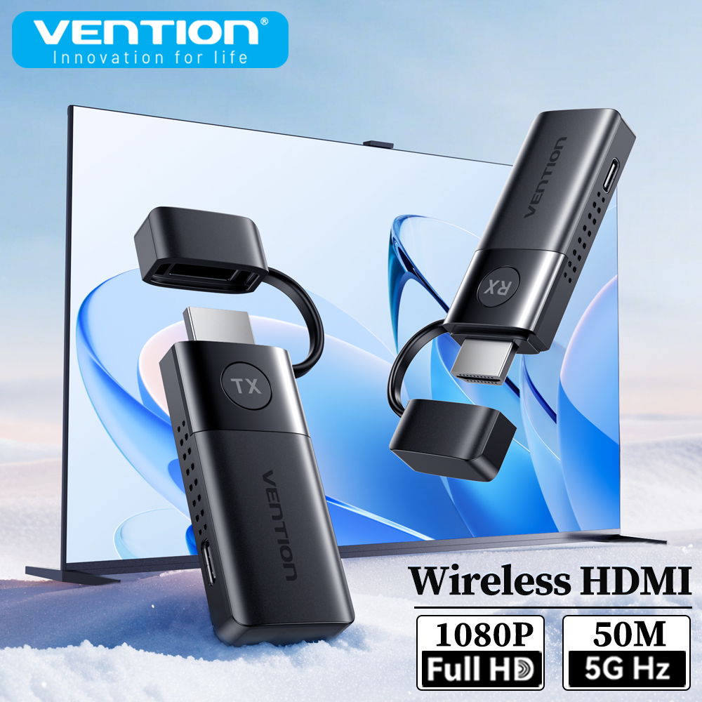 Wireless Hdmi Receiver For Projector - Vention 무선 HDMI 송신기 및 수신기