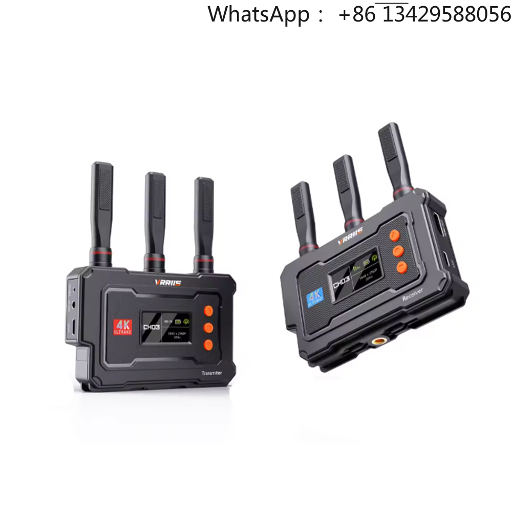 Wireless Video Transmitter For Camera Dslr - VRRIIS WL096Pro 500M 4K 무선 송수신기