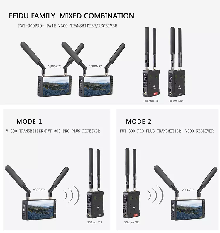 Feidu FWT-300pro+ 1000ft 무선 비디 - Wireless Video Transmitter For Camera Dslr 리뷰 및 가격