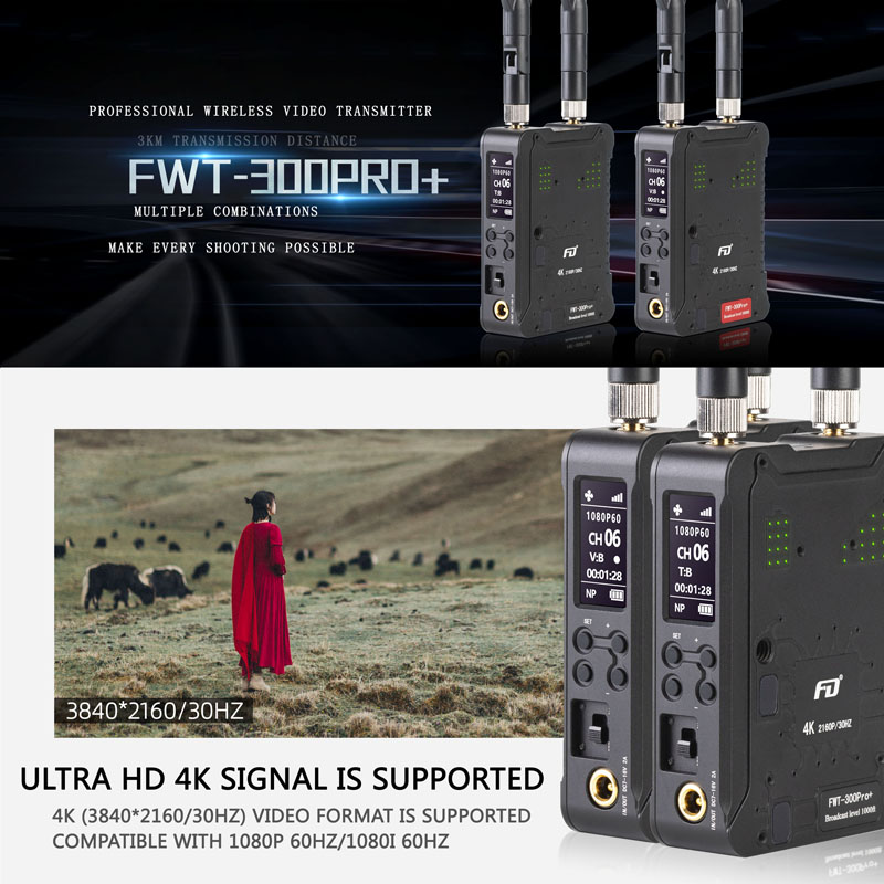 Feidu FWT-300pro+ 1000ft 무선 비디 - Wireless Video Transmitter For Camera Dslr 리뷰 및 가격