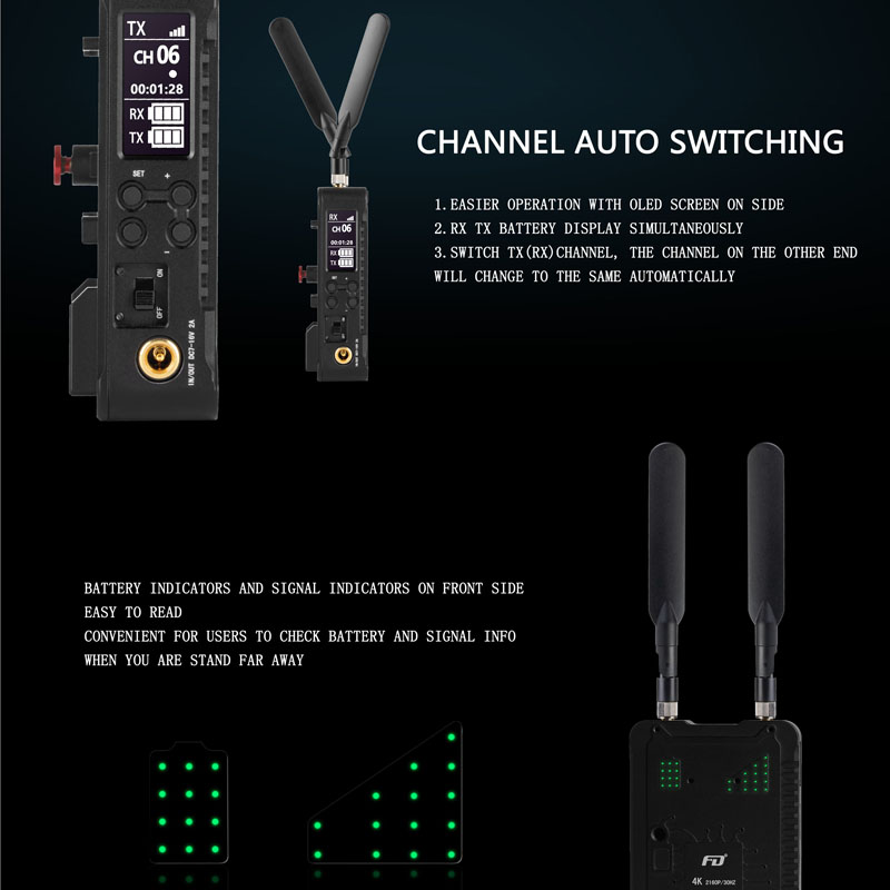 Feidu FWT-300pro+ 1000ft 무선 비디 - Wireless Video Transmitter For Camera Dslr 리뷰 및 가격