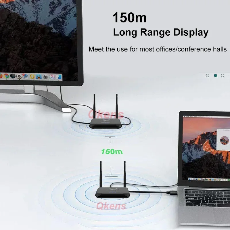 1080p 무선 전송 디스플레이 어댑터 PS4 카메라  - Wireless Hdmi Receiver For Projector 리뷰 및 가격