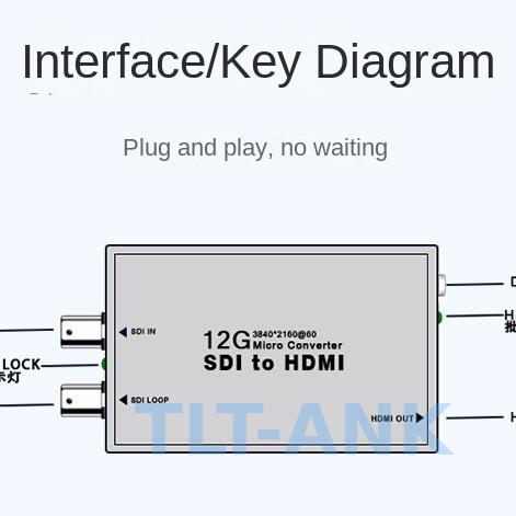 4K 방송용 12G SDI-HDMI 변환기, 카메라,  - Sdi To Hdmi Converter Broadcast 리뷰 및 가격