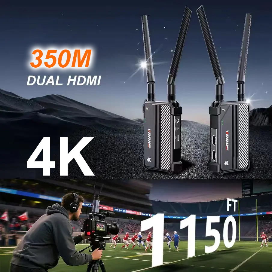 5G 4K 무선 오디오 비디오 송수신기 350m 듀얼  - Wireless Video Transmitter For Camera Dslr 리뷰 및 가격
