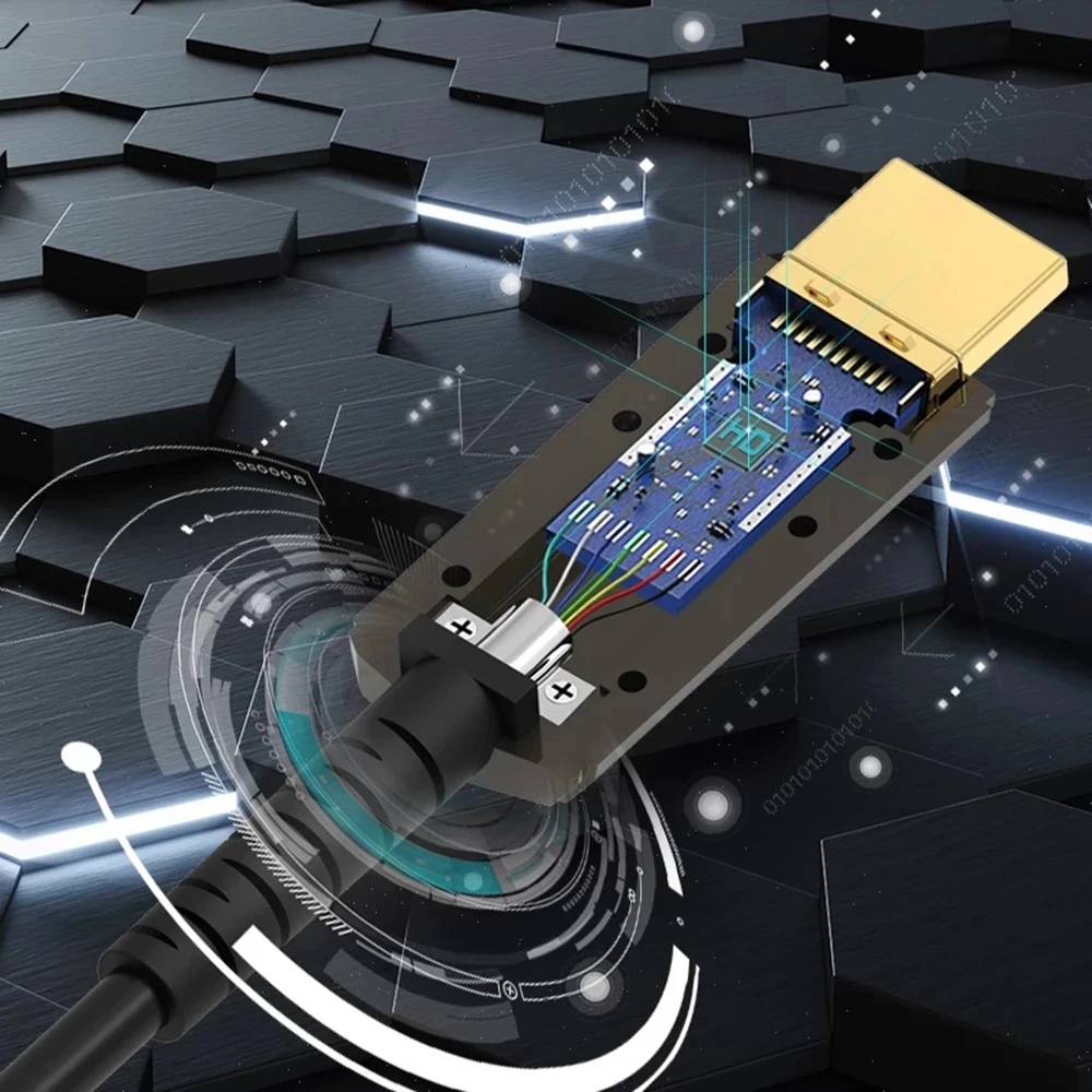 HDMI 광섬유 케이블 8K 60Hz 4K 120Hz  - Hdmi Fiber Optic Cable 50M 100M 리뷰 및 가격