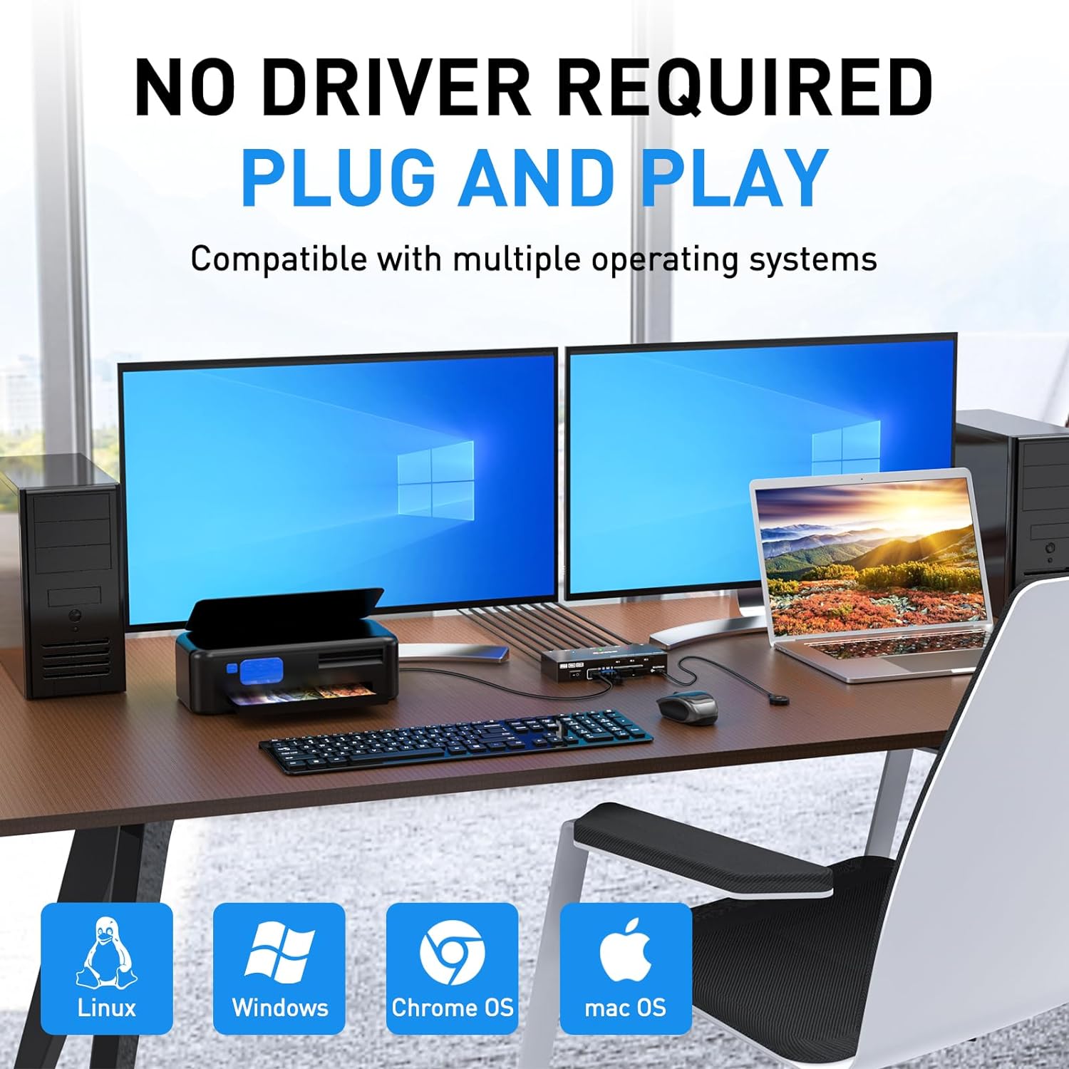 듀얼 모니터 KVM 스위치, USB 3.0 HDMI,  - Hdmi Kvm Switch 4 Port Dual Monitor 리뷰 및 가격