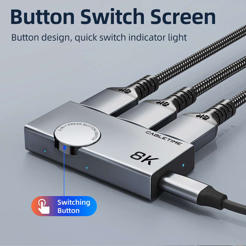 CABLETIME 8K 2-in-1 HDMI 분배기,  - Hdmi Splitter 1 In 4 Out 4K 60Hz 리뷰 및 가격