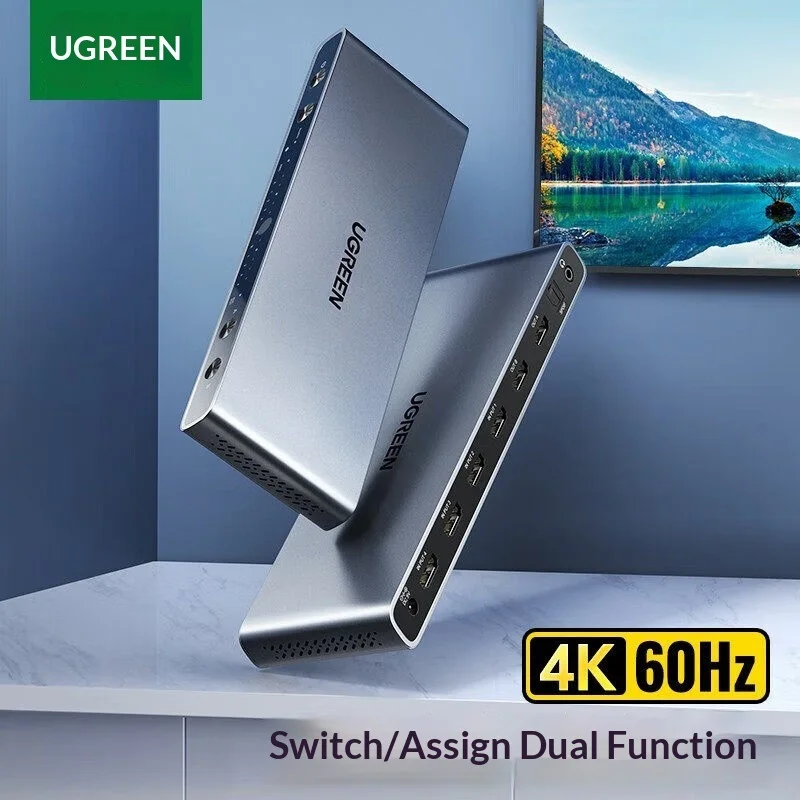UGREEN 70435 CM288 HDMI 2.0 매트 - Hdmi Splitter 1 In 4 Out 4K 60Hz 리뷰 및 가격
