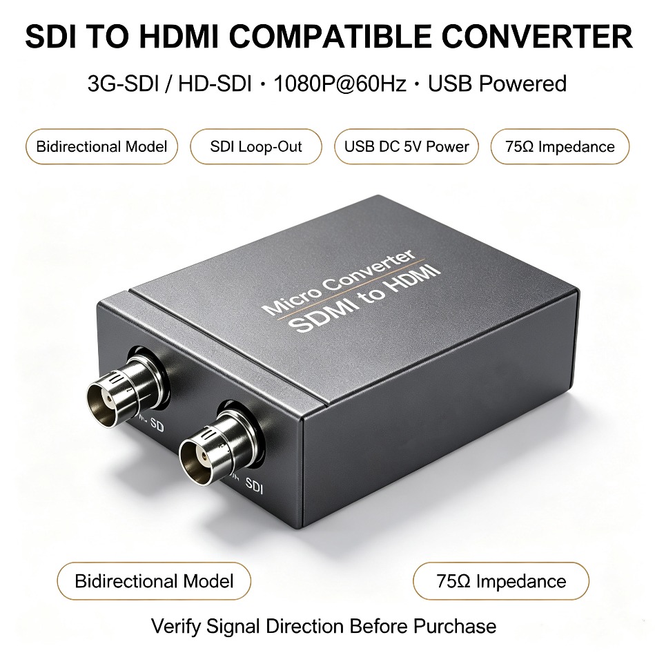 HDMI-SDI 변환기, 루프 아웃 기능 포함, 3G- - Sdi To Hdmi Converter Broadcast 리뷰 및 가격