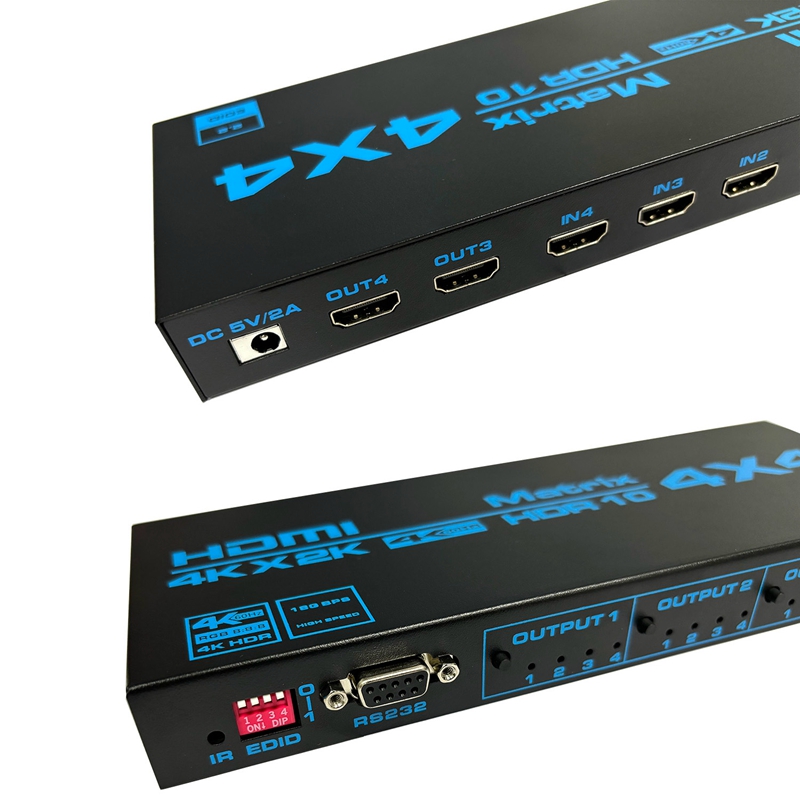 4K HDMI 매트릭스 스위치 4입력 4출력 4K 60 - Hdmi Matrix Switch 4X4 4K 60Hz 리뷰 및 가격