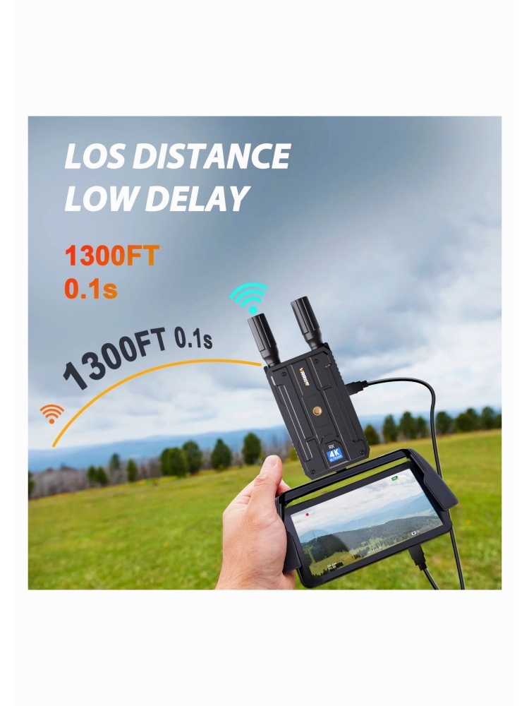 VRRIIS WL097P 4K 무선 HDMI 연장기 오 - Wireless Video Transmitter For Camera Dslr 리뷰 및 가격