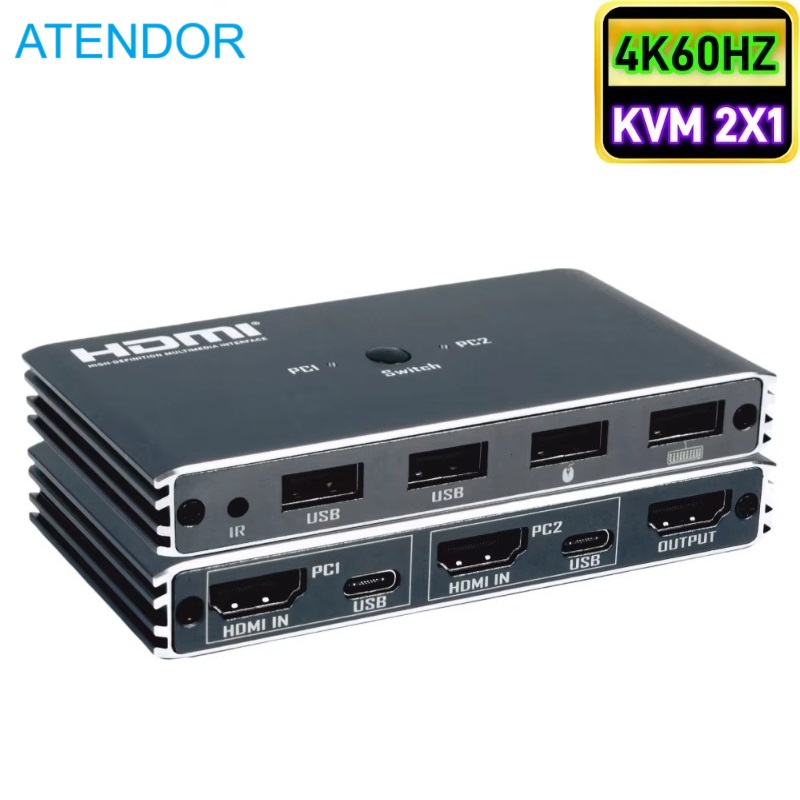 4K@60Hz HDMI 호환 KVM USB 스위치 2x - Hdmi Matrix Switch 4X4 4K 60Hz 리뷰 및 가격