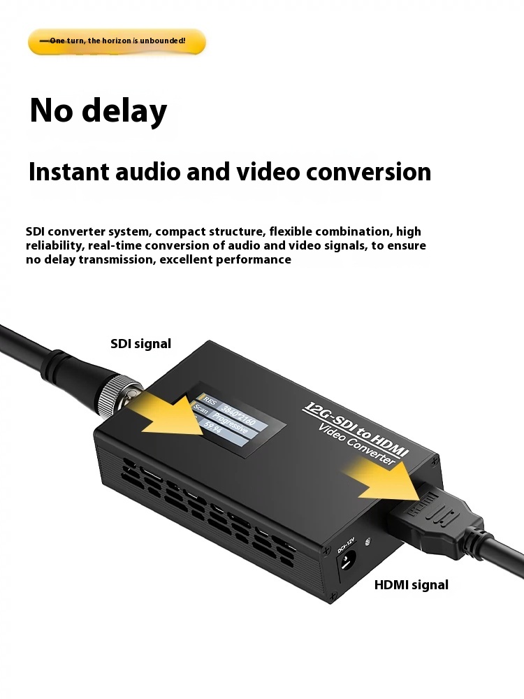 전문가용 12G-SDI-HDMI 4K60 변환기 방송  - Sdi To Hdmi Converter Broadcast 리뷰 및 가격