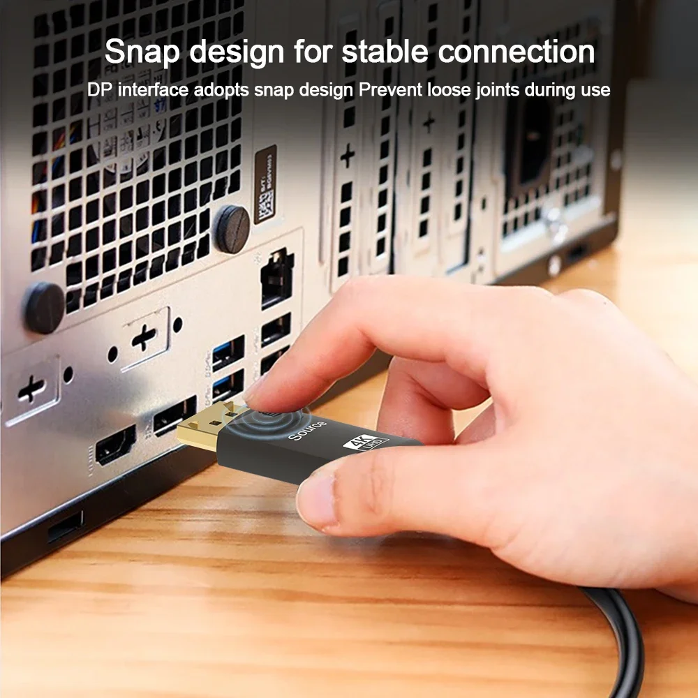 디스플레이포트-HDMI 광케이블 4K@60Hz DP 1 - Hdmi Fiber Optic Cable 50M 100M 리뷰 및 가격