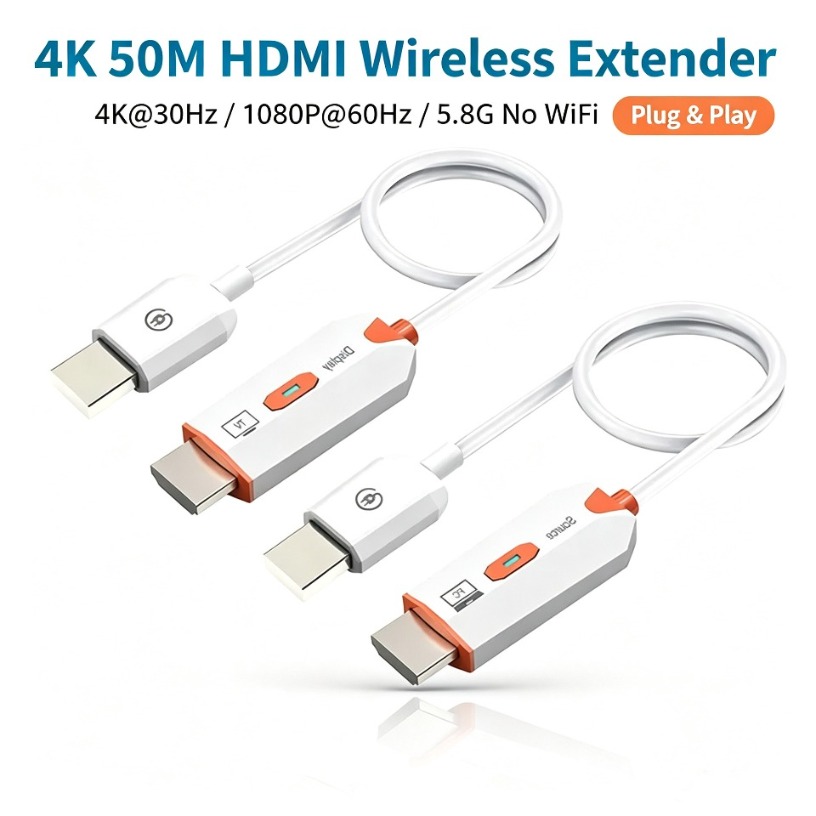 포인트 투 포인트 4K 디코딩 HDMI 호환 무선 연장 - Wireless Hdmi Receiver For Projector 리뷰 및 가격