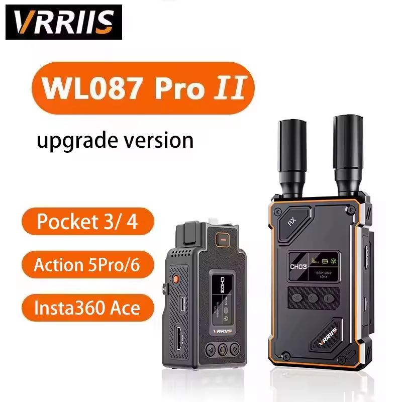 VRRIIS WL087Pro II 무선 비디오 송수신기 - Wireless Video Transmitter For Camera Dslr 리뷰 및 가격