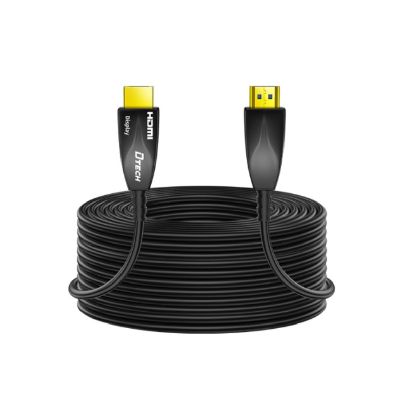 DTECH 신형 50m 100m 150m 남-남 4K  - Hdmi Fiber Optic Cable 50M 100M 리뷰 및 가격