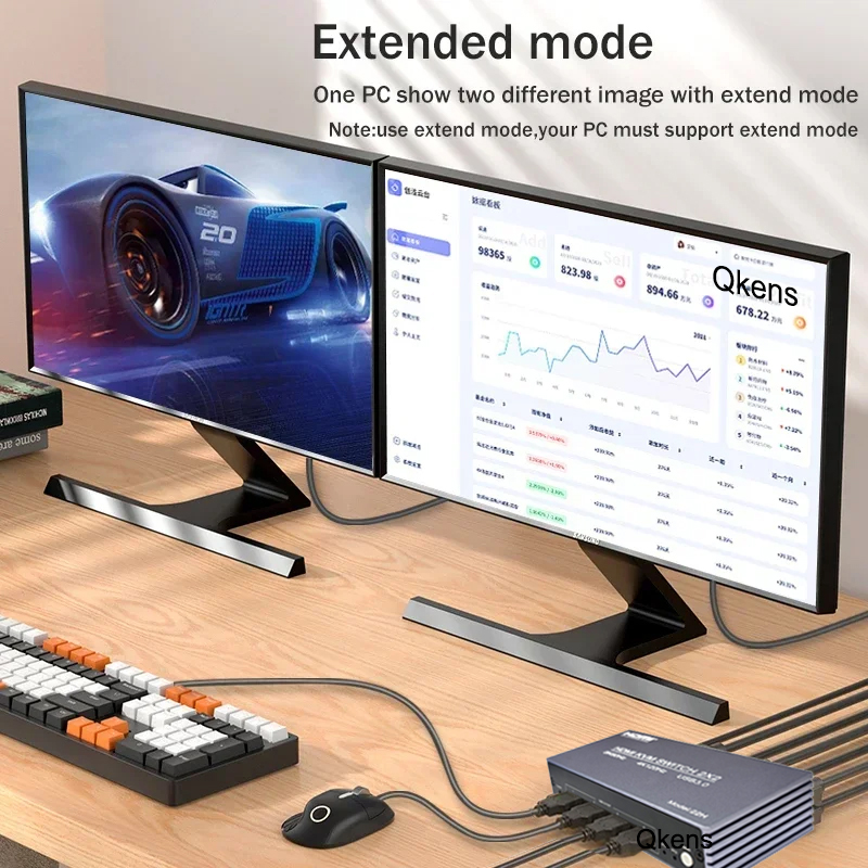 8K 60Hz 2X2 KVM 스위치 HDMI2.1 4K - Hdmi Kvm Switch 4 Port Dual Monitor 리뷰 및 가격