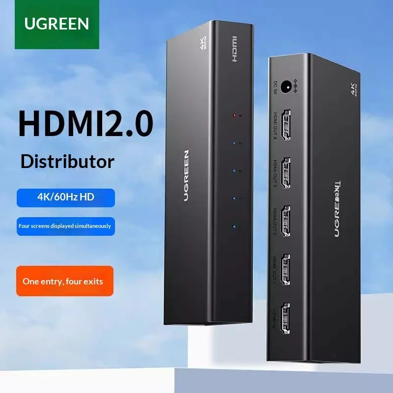 UGREEN CM604 HDMI 분배기, 1개의 입력, - Hdmi Splitter 1 In 4 Out 4K 60Hz 리뷰 및 가격